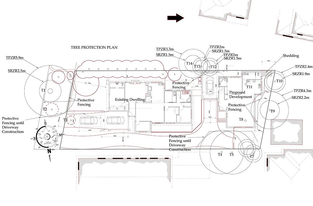 The Tree Protection Zone and the Structural Root Zone